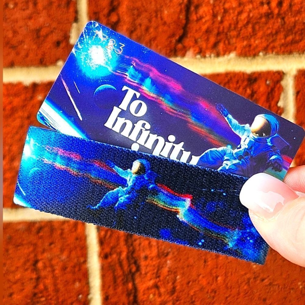 ZOX "TO INFINITY" LUMI artist galaxy collectible SOLD OUT med wristband